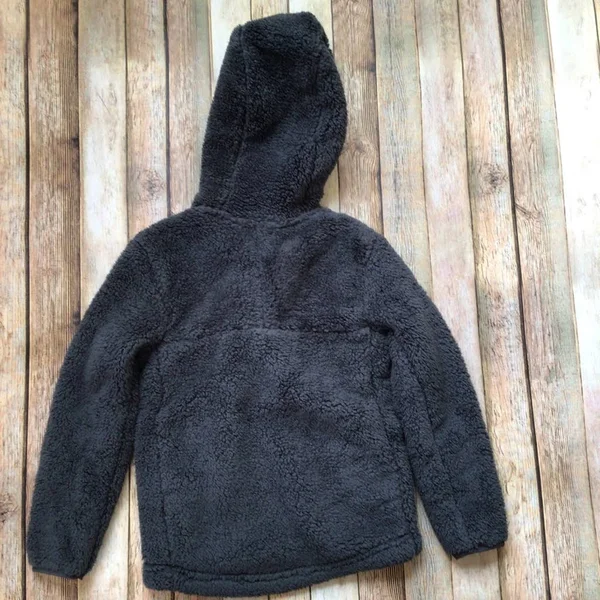 The North Face Boys& Campshire Hoodie - Xs - Asphalt Grey