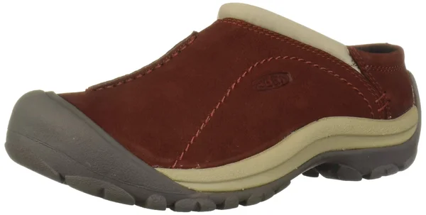 Keen Women's Kaci Slide - 10 - Fired Brick, Plaza Taupe
