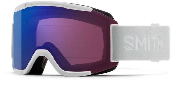 Smith Squad, White Vapor w/ Photochromic Rose Flash