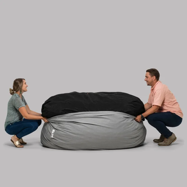 Big Joe Removable Cover XL Fuf Fog