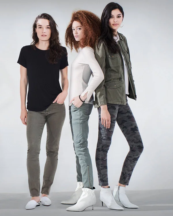 Hudson Barbara High Rise Skinny Jeans Deployed Camo 26