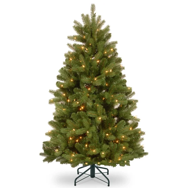 National Tree Newberry Spruce Tree with Dual Color LED Lights 5&