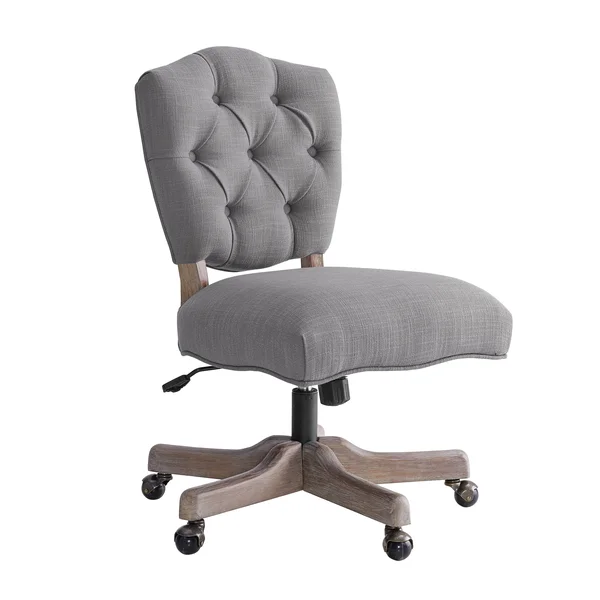 Linon Kelsey Office Chair - Gray
