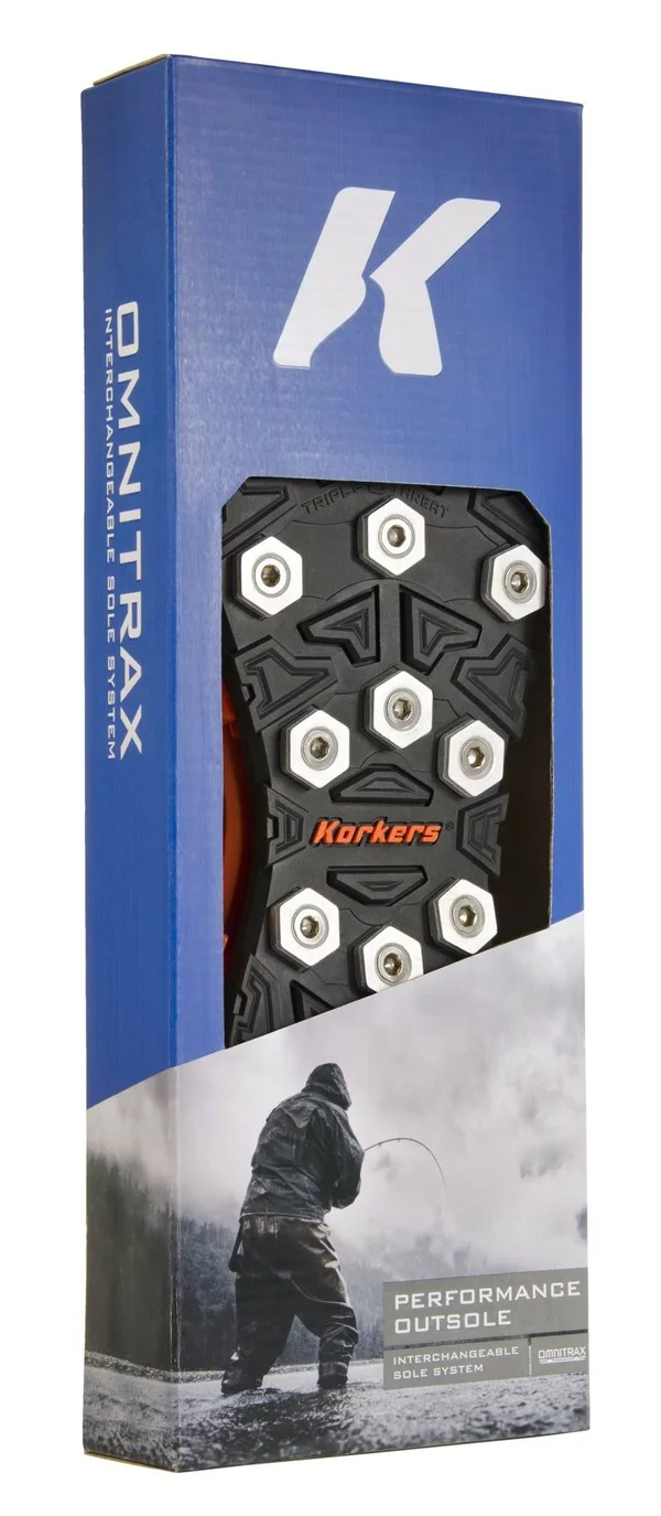 Korkers Triple Threat Aluminum Hex Disc Sole