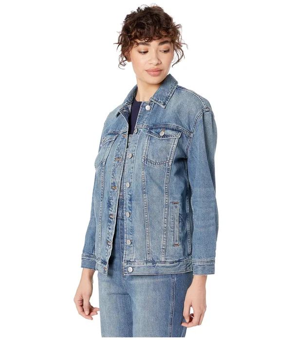 Madewell Oversized Jean Jacket in Capstone