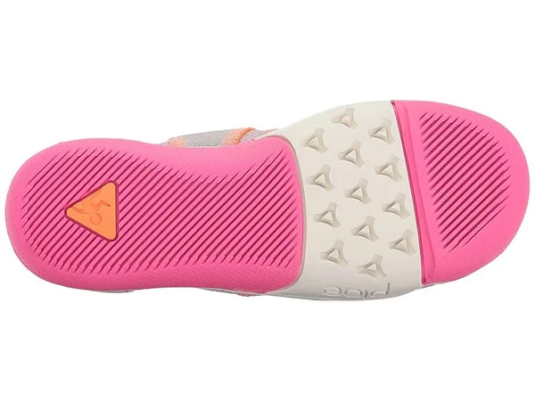 PLAE Emme Kids& Sneaker - Silver/Pink, 9