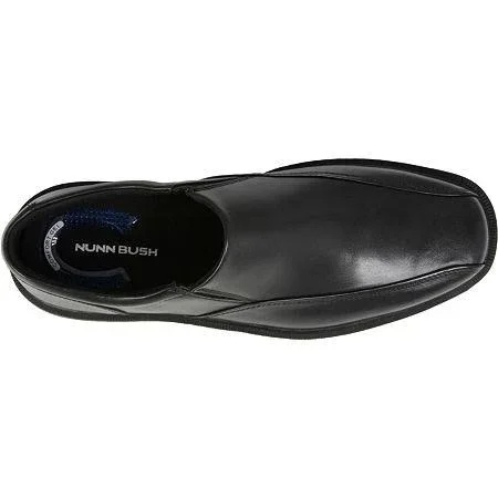 Nunn Bush Shoes Louis Bike Toe Slip on Black Size 8