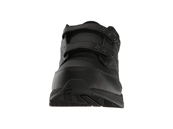 Hook and Loop Leather 928 v3 Men's Walking Shoes Black, 11 X-Wide