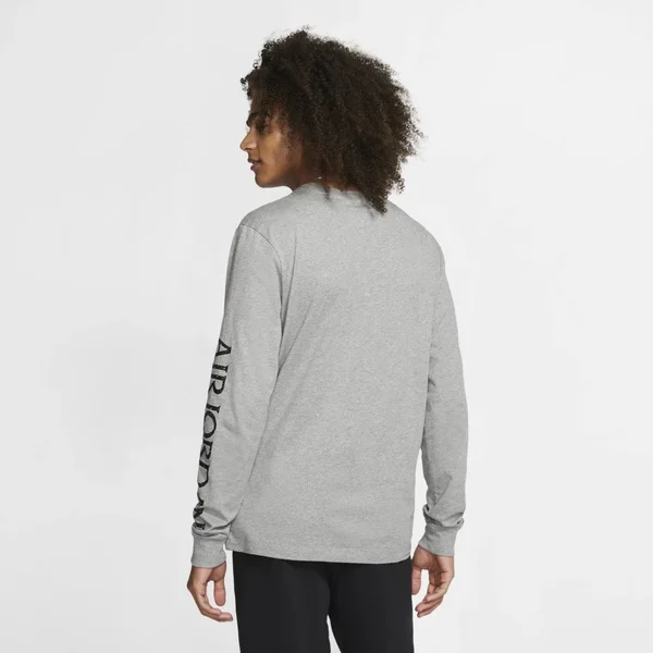 Jordan Jumpman Classics Men's Long-Sleeve T-Shirt Size 2XL (Carbon Heather) CT6747-091