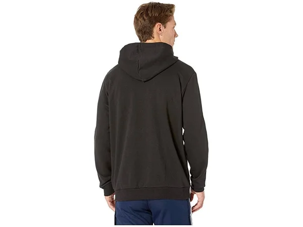 Adidas Originals Men's 3-Stripes Full Zip Hoodie, Black, Small