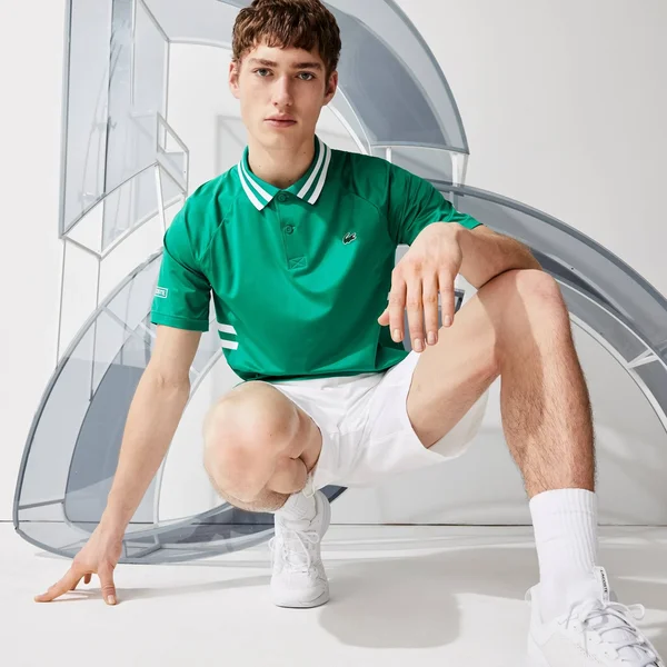 Lacoste Men's Sport x Novak Djokovic Breathable Ultra-Dry Polo - XXL - 7