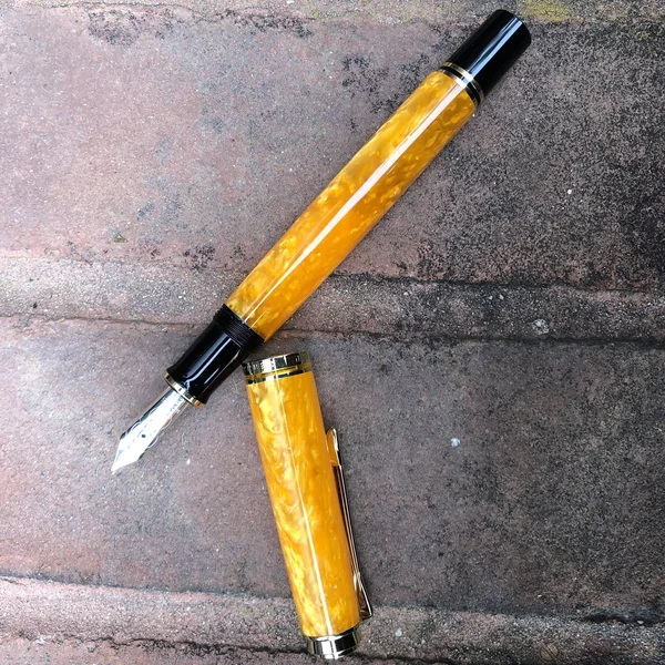 Pelikan Souveran M600 Fountain Pen Vibrant Orange Special Edition Fine