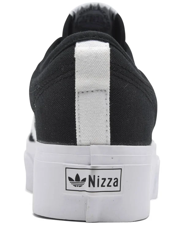 Adidas Women's Originals Nizza Platform Casual Shoes FV5321 - 5.5, Black