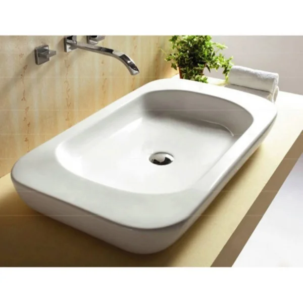 Nameeks CA4278 Caracalla 32-1/3x22 Ceramic Vessel Bathroom Sink - White