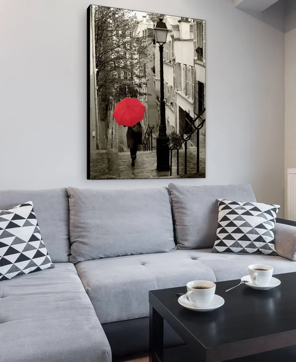 Trademark Fine Art Sue Schlabach &Paris Stroll II& Canvas Art - 35 x 47