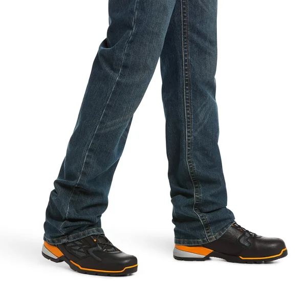 Ariat 10016222 Men's Rebar M5 Slim DuraStretch Edge Stackable Straight Leg Jean 46x30