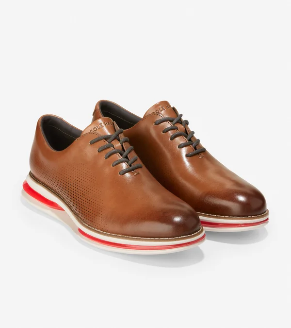 Cole Haan 豶iginalGrand Energy Twin Oxford Size 10, OriginalGrand Oxford for Men. British Tan-Dark Roast-molten Lava