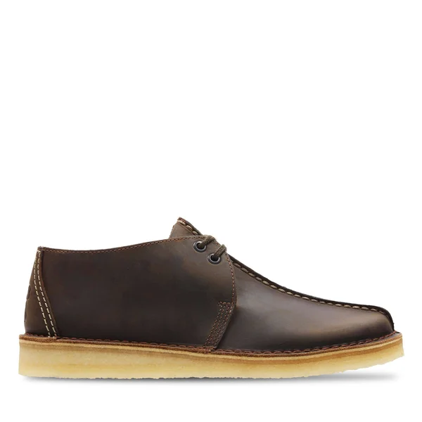 Men's Clarks Desert Trek Boot, Size: 8, Beeswax