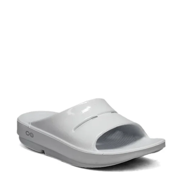 OOFOS OOahh Luxe Women's Sandals White : Women's 6 M