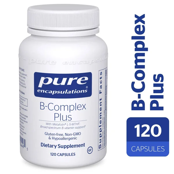 Pure Encapsulations - B-Complex Plus - Balanced B Vitamin Formula