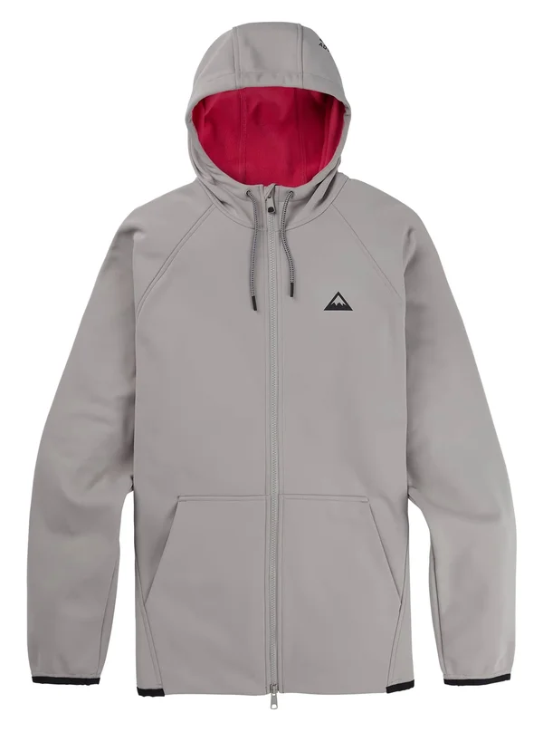 Burton Crown Weatherproof Full-Zip Fleece - Men's Iron Gray - S