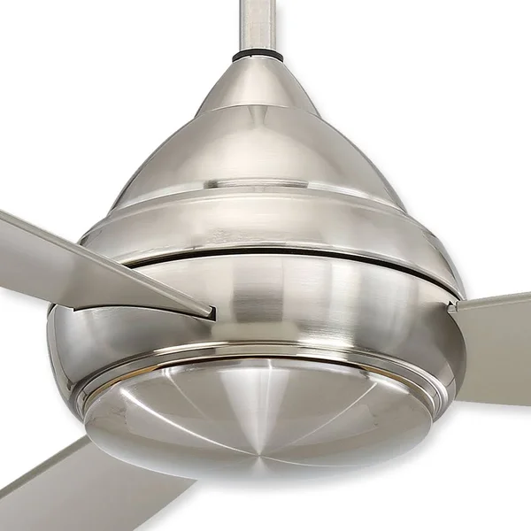 Minka-Aire F477L-BNW 58x22 Concept I Wet LED Ceiling Fan - Brushed Nickel Wet