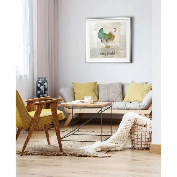 Takes Two III -Framed Giclee Print - 24 x 24