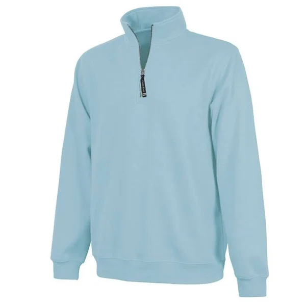 Charles River Apparel Crosswind Quarter Zip Sweatshirt Aqua 4XL