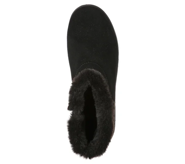 Skechers Keepsakes Wedge - Cozy Wraps Black - Size 5.5