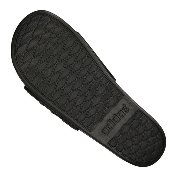 Adidas Adilette Cloudfoam Plus Sandals - Black - Size 8