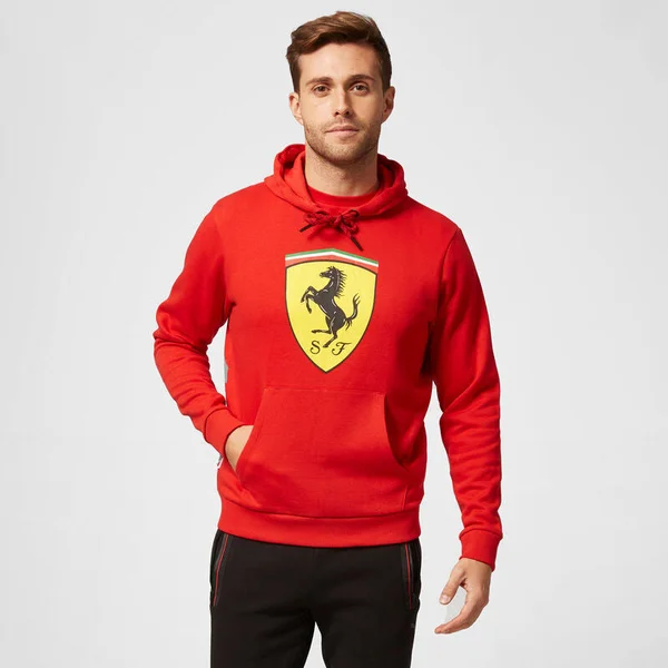 Scuderia Ferrari F1 Hoodie Sweatshirt -Red/Black