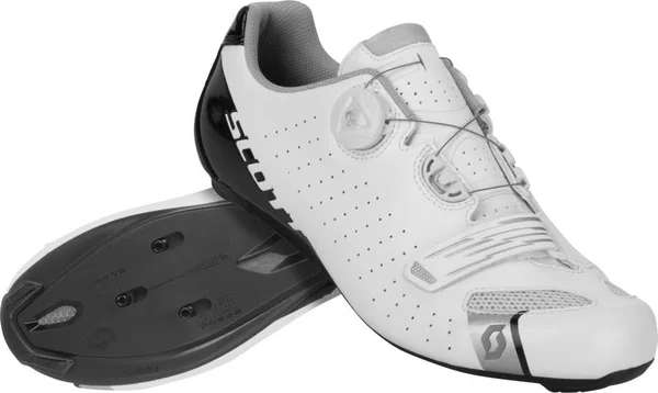 Scott Road Comp Boa Cycling Shoe - Men's White/Black, 46.0