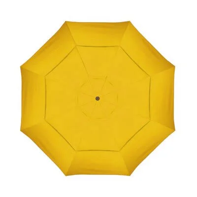 Pyatt Market Umbrella Sol 72 Outdoor Frame Color: Bronze - Fabric Color: Sunflower Yellow, Size: 11'