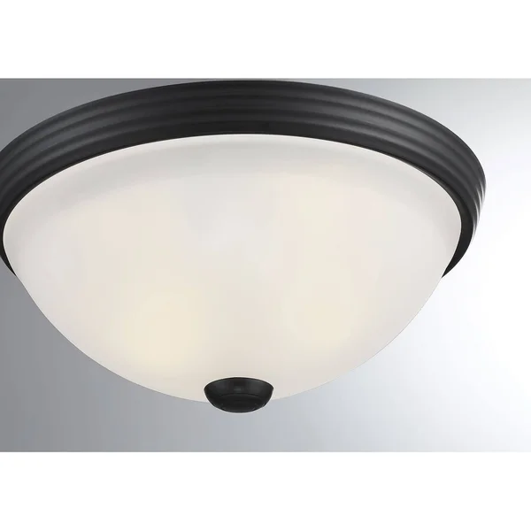 Savoy House 6-780-11-BK Black Flush Mount