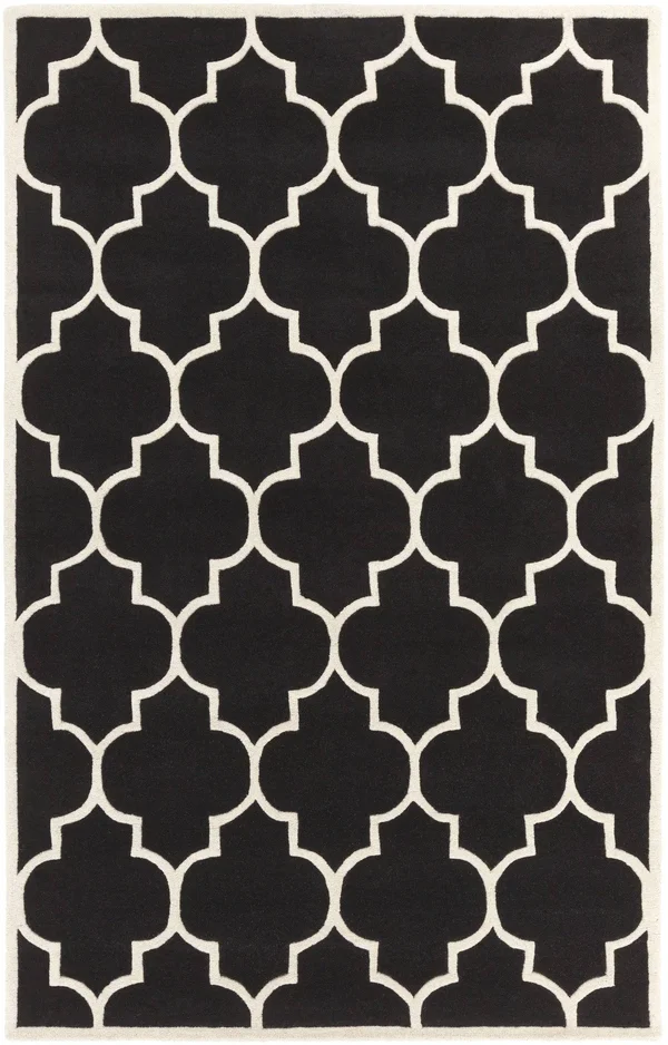 Artistic Weavers Transit Piper 2&3 inch x 12& Runner Area Rug, Black