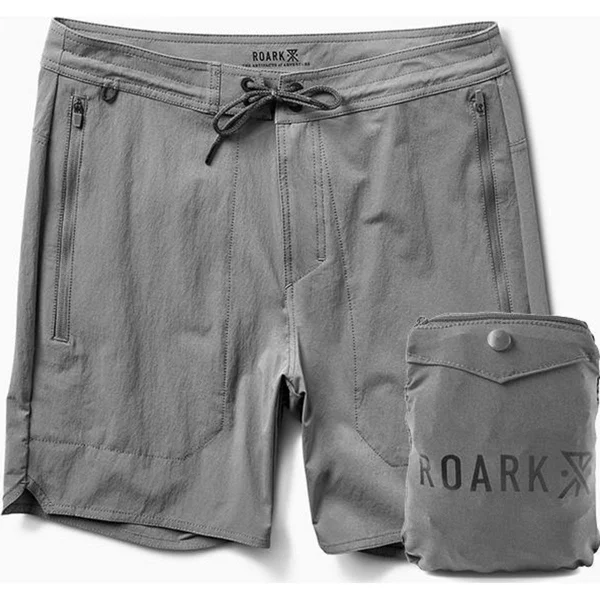 Layover Trail Travel Shorts 18x22 Dark Army, 34