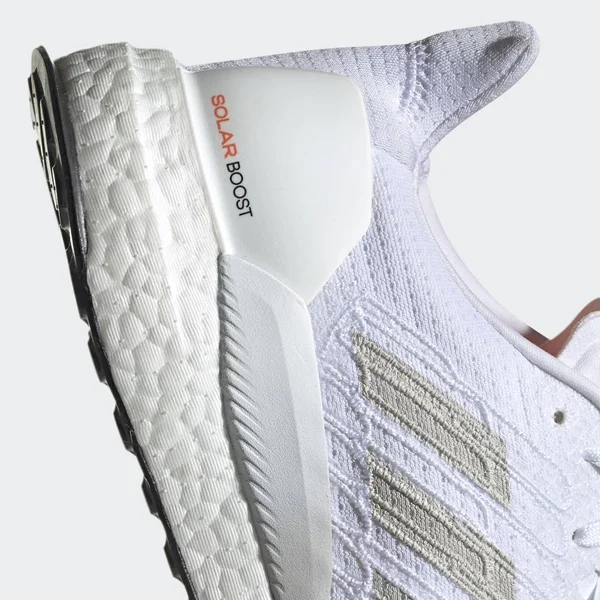 Adidas Men's Solarboost 19 Running Shoes - Size: Small, White