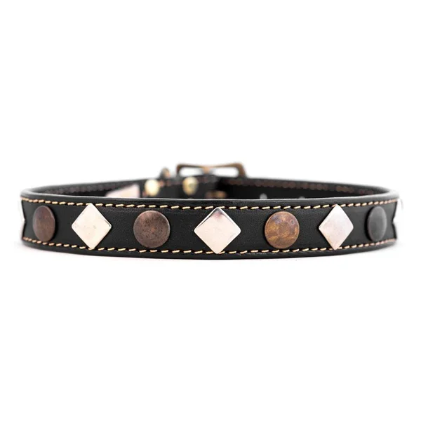 Classic Studded Dog Collar - Exclusively Large Dog Collars Black, 24x22