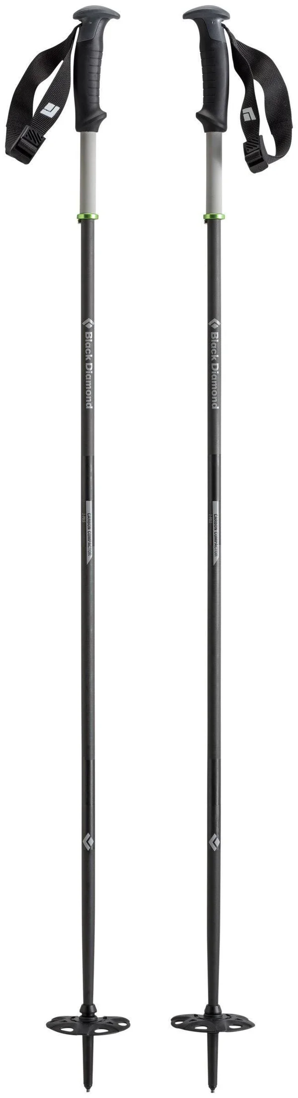 Black Diamond Carbon Compactor Ski Poles - 120 cm