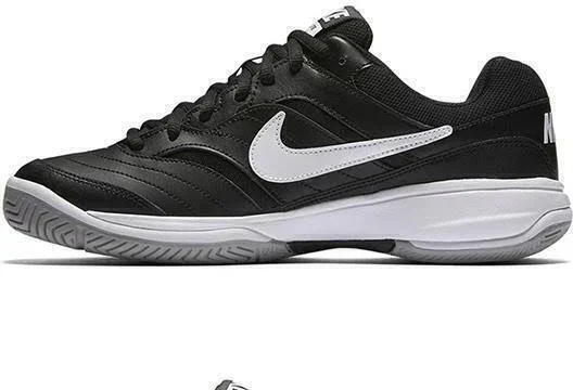 Nike Court LITE BLACK/WHITE-GREY Marathon Running Shoes/Sneakers 845021-010 (Size: US 10.5)