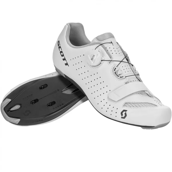 Scott Road Comp Boa Cycling Shoe - Men's White/Black, 46.0