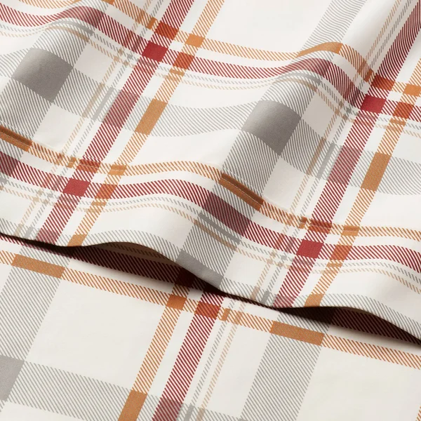 Queen 400 Thread Count Fall Pattern Performance Sheet Set Plaid - Threshold