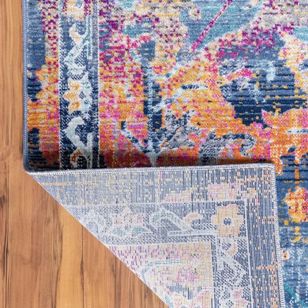 Budapest Red Vintage 8x10 Area Rug