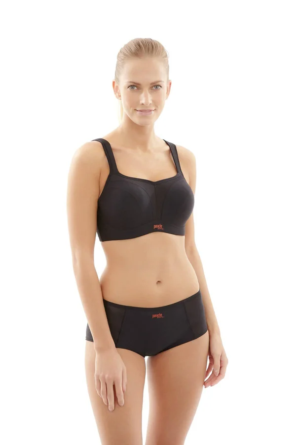 Panache Underwire Sports Bra (5021), 32J, Black