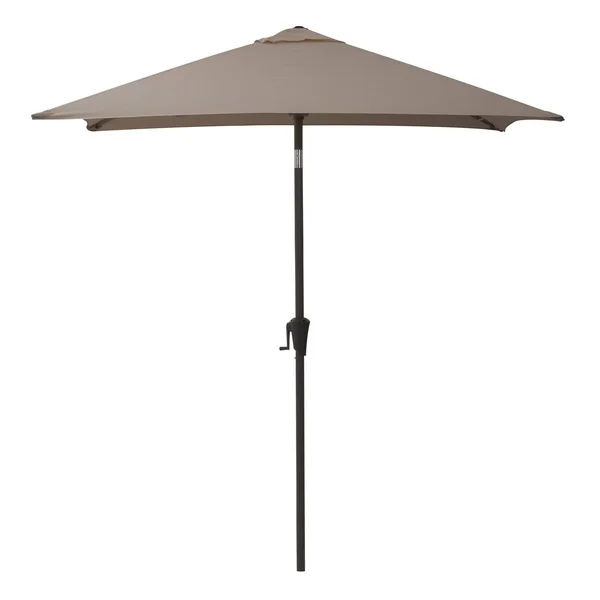 North Bend Square Patio Umbrella by Havenside Home - Grey