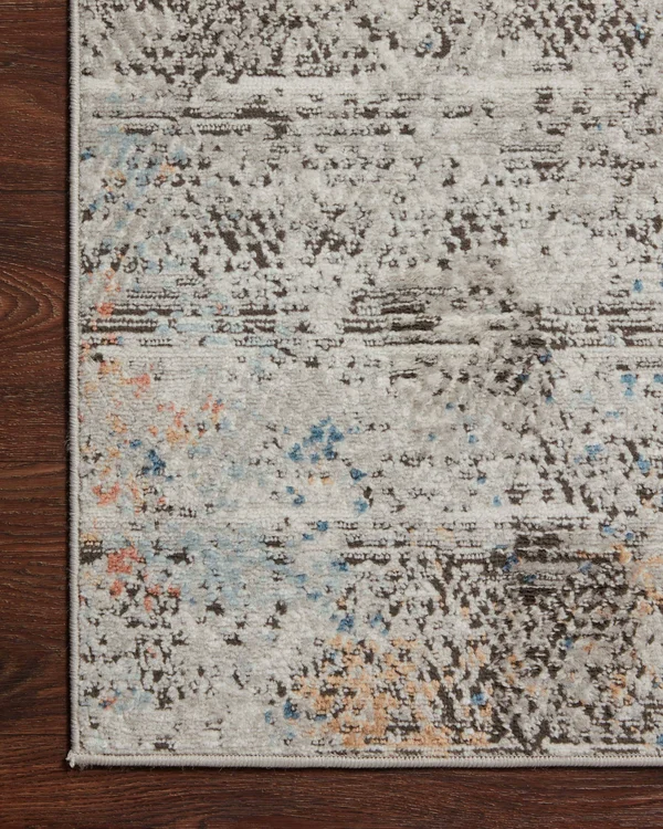 Loloi II Bianca BIA-04 Grey Multi Rug - 2 ft 8 in x 10 ft 6 in