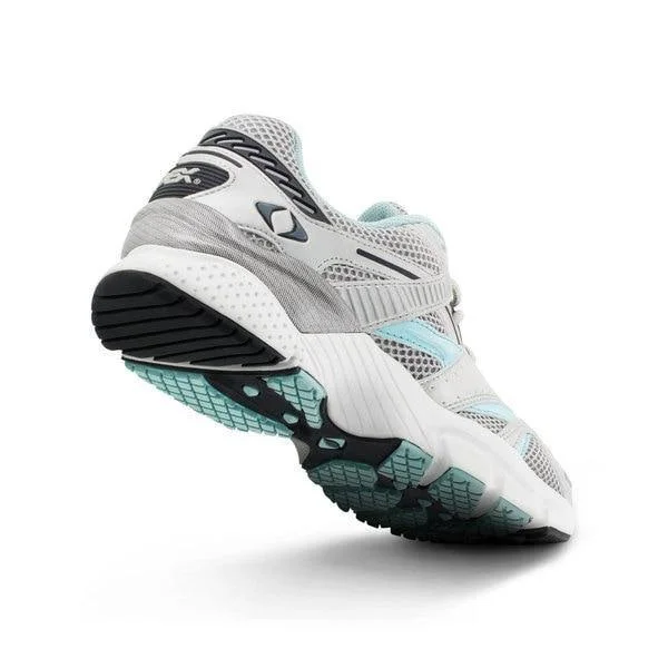 Women's Apex Boss Runner Silver/Sea Blue 6 W