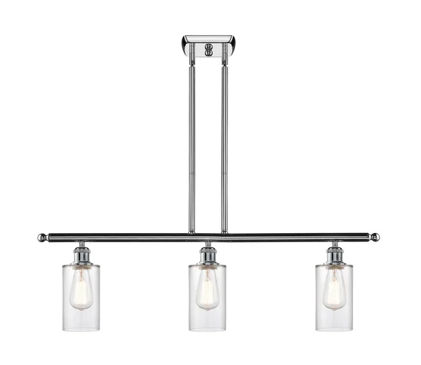 Innovations Lighting-Clymer 3 Light Island Light-516-3I-PC-G802-LED