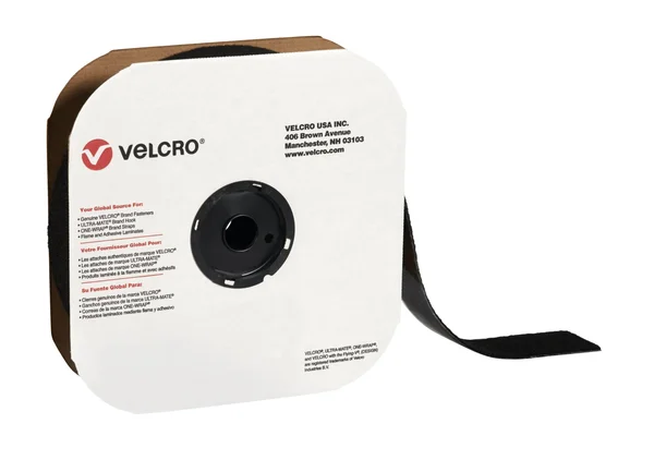 Velcro Brand VEL162 Tape - Individual Strips, Hook, 4x22x75&, Black