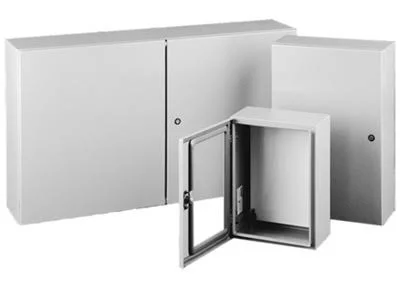 Hoffman CFM20166LG Concept Flush Mount Steel Enclosure LT Gray